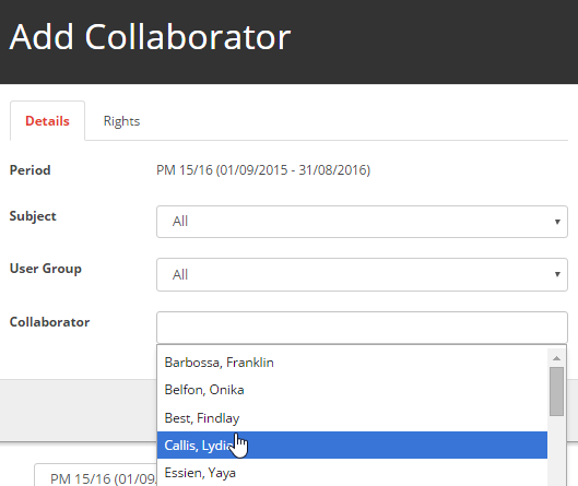 Add Collaborator