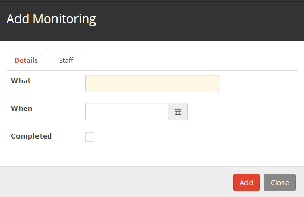 Add Monitoring