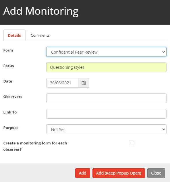 Add Monitoring