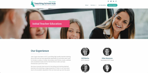 JT Teaching School Hub Homepage.png