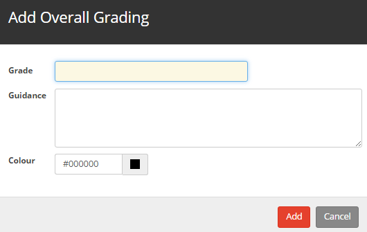 Add Overall Grading